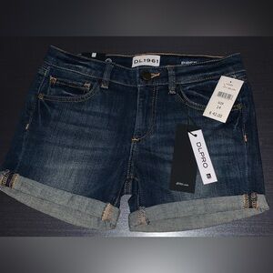 DL1961 Piper Cuffed Shorts Size 14 Girls